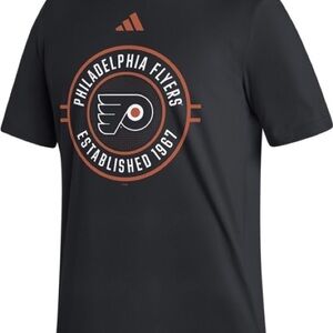 Adidas Philadelphia Flyers Black T-Shirt